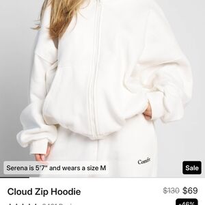 Comfy White Track Pants